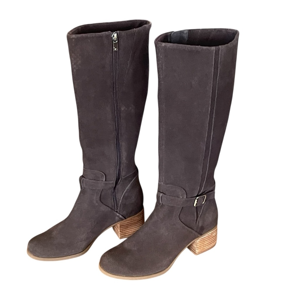 Koolaburro by UGG Madeley knee high suede boots with Ortholite insole. Size9 GUC - Picture 9 of 13